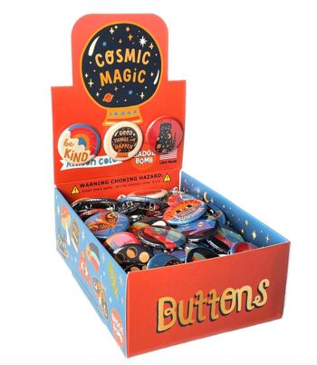 Boîte à boutons magique cosmique 1