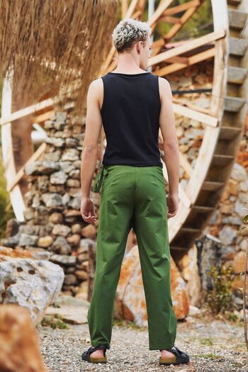 Pantalon Portefeuille Vert 5