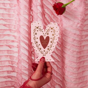 Toujours et pour toujours | Carte de Saint-Valentin | Carte d'amour | Carte romantique pour conjoint/partenaire/épouse 3