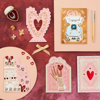 Toujours et pour toujours | Carte de Saint-Valentin | Carte d'amour | Carte romantique pour conjoint/partenaire/épouse 4