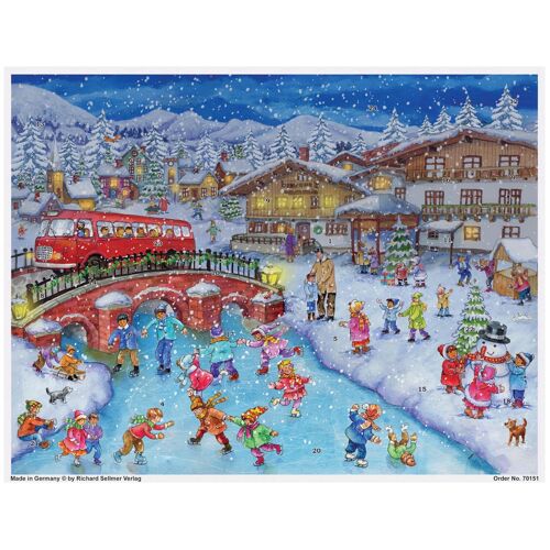 Adventskalender "Spiel und Spass im Schnee"