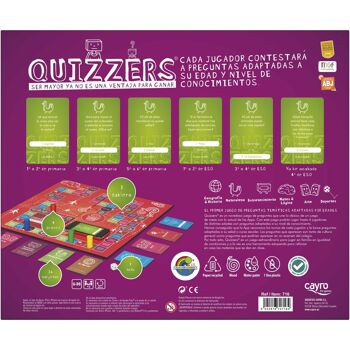 Quizzers+ 6 ans - Questions thématiques adaptées à l'âge 2