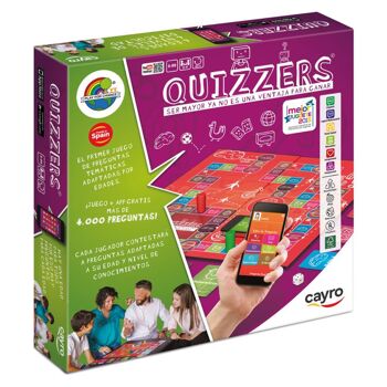 Quizzers+ 6 ans - Questions thématiques adaptées à l'âge 8