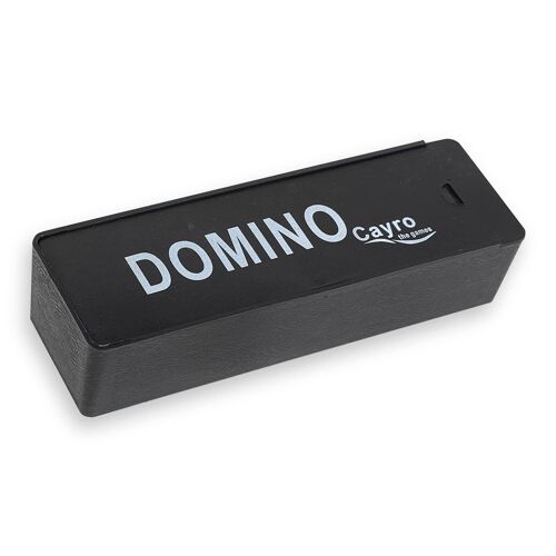 Dominó - + 6 Años - Con Caja Plástico Negra - Juego Mesa