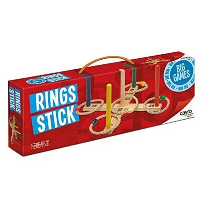 Rings Stick - + 5 Jahre - Jute-Ringwerfen