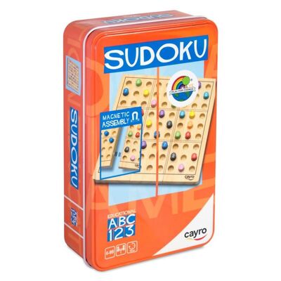 Sudoku-Metallbox – Vervollständigen Sie das 9 x 9-Raster