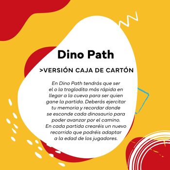 Dino Path - + 4 Ans - Soyez le premier à atteindre la Grotte 11