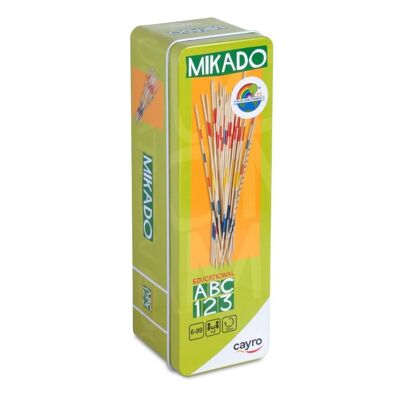 Boîte Métal Mikado - Prenez des baguettes en bois sans déplacer le reste