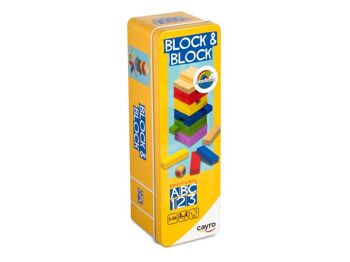 Block & Block Metal Box - Jeu de Structure de Blocs 1
