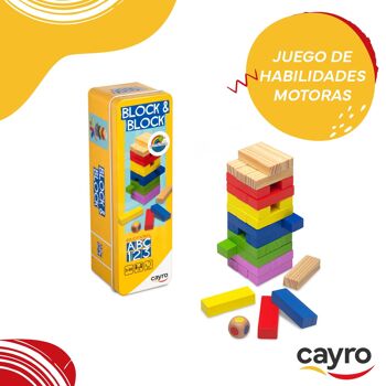 Block & Block Metal Box - Jeu de Structure de Blocs 2