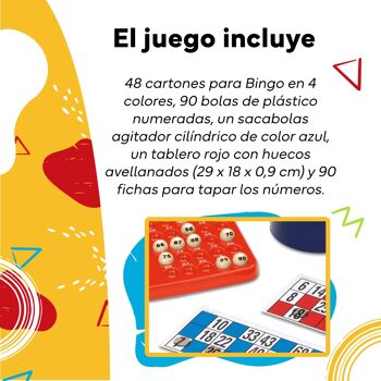 Bingo - + 6 Ans - Modèle Automatique - Comprend 48 Cartes 3