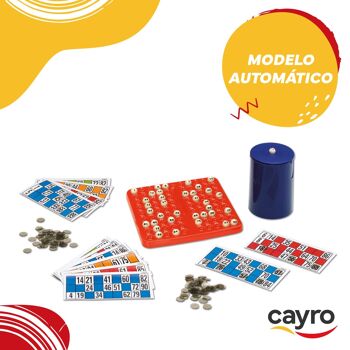 Bingo - + 6 Ans - Modèle Automatique - Comprend 48 Cartes 9