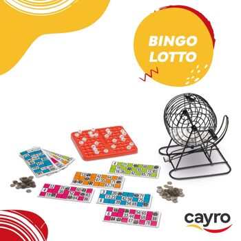 Bingo - + 6 Ans - Tambour Métal + 48 Cartes 3