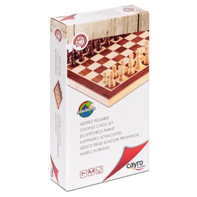 Chess - + 7 Years - Wooden Pieces and Folding Board