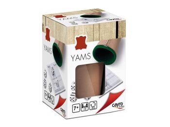 Yam's Deluxe+ 7 ansGobelet en cuir véritableJeu de sociétéObtenez le meilleur scoreIdéal 2