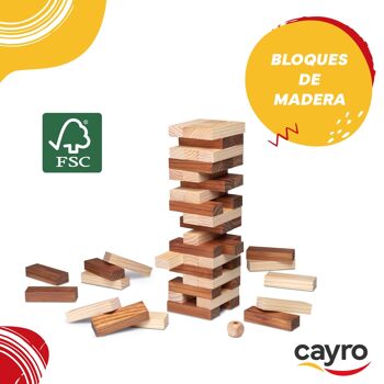 Block & Block Colors -+ 5 ans - Blocs en bois empilables 3