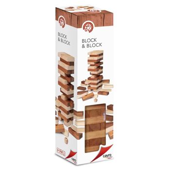 Block & Block Colors -+ 5 ans - Blocs en bois empilables 8