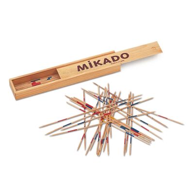 Mikado - Caja y Tapa Deslizante - Diversión y Equilibrio