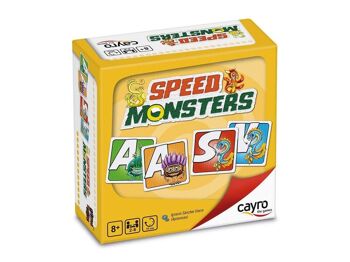Speed ​​​​Monsters - Observez les correspondances de monstres ou de lettres 1