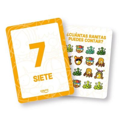 Educational Cards - Learn to Count Numbers - 50 Cards