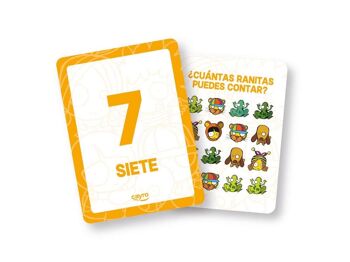 Cartes éducatives - Apprendre à compter les nombres - 50 cartes 1