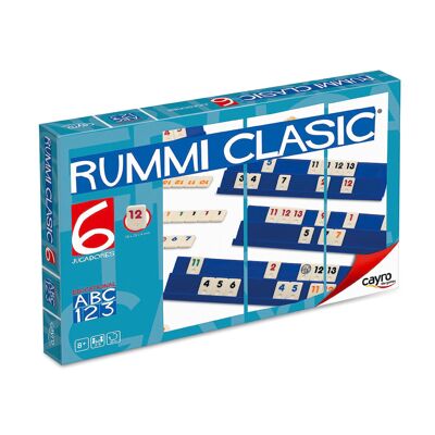 Rummi Classic - 6 Jugadores - Habilidades Matemáticas