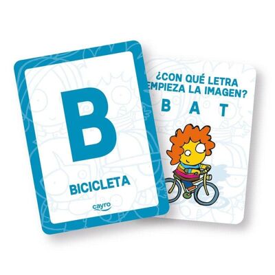 Cartes éducatives - Apprendre l'alphabet - 50 cartes