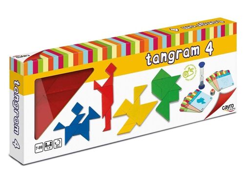 4 Tangram - Fomenta La Creatividad - Todas Edades
