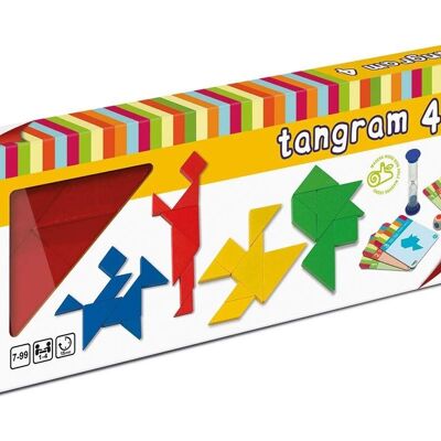 4 Tangram - Encourages Creativity - All Ages