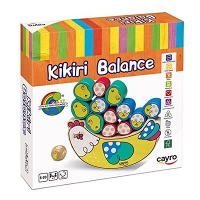 Kikiri Balance - + 5 Años - Equilibra Piezas según los Dados