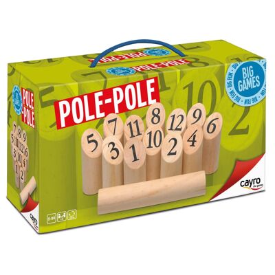 Pole Pole – Juego de Bolos de Madera