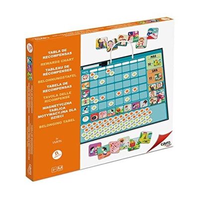 Reward Chart - Ages 3 to 12 - Magnetic Scoring