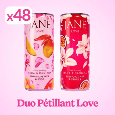 JANE LOVE – Confezione Duo - Spumante Tropicale (48x25cl)