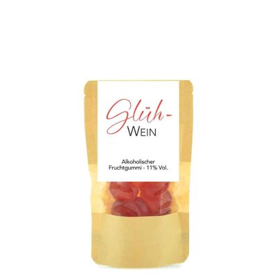 Glühwein – Alkoholische Fruchtgummis