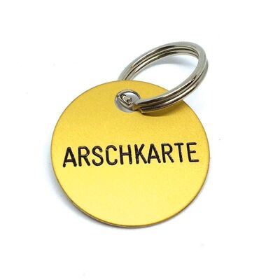 Schlüsselanhänger "Arschkarte"

Geschenk- und Designartikel 