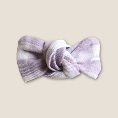 Abby Gingham Lilac