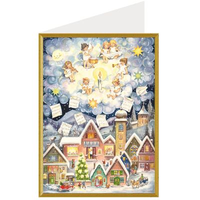 Christmas card "Angel Concert"