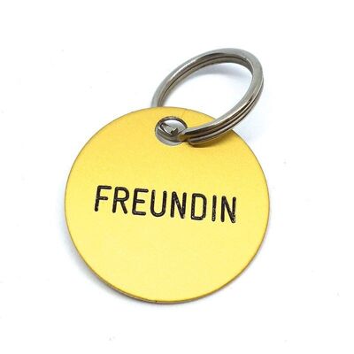 Schlüsselanhänger "Freundin"

Geschenk- und Designartikel 