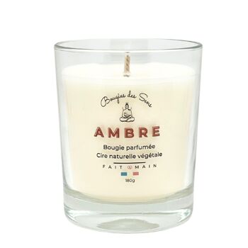 Bougie parfumée Ambre 180g