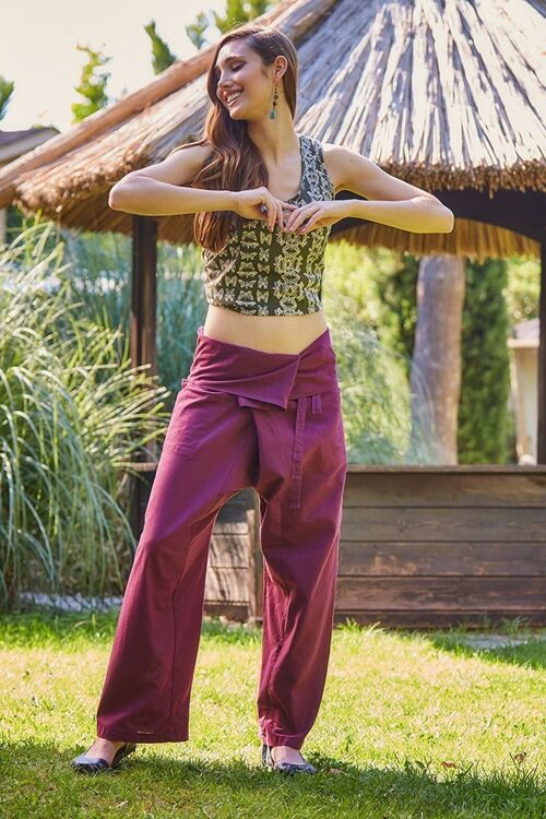 Thai Fisherman Pants Purple