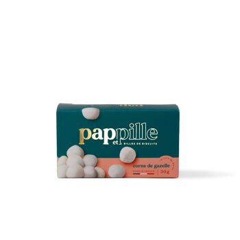 Billes de Biscuits Sucrés Pap et Pille CHR Corne de Gazelle 30 g (CHR) 1