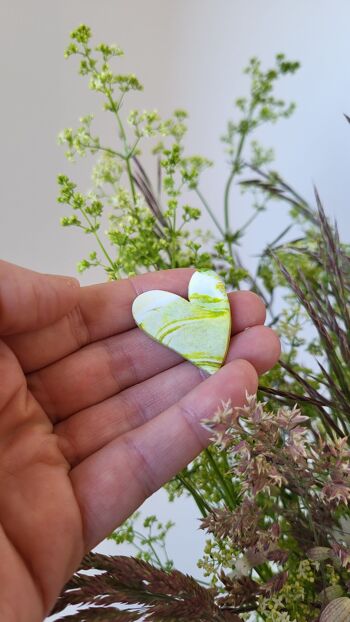 Boucles coeurs colorées inspirées de mes voyages et de la nature 1