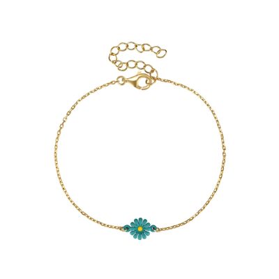 Margaret Mini-Mint Flower Bracelet