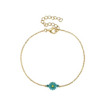 Bracelet Margaret Mini-Fleur Menthe 1