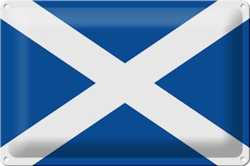 Blechschild Flagge Schottland 30x20cm Flag of Scotland