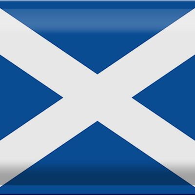 Blechschild Flagge Schottland 30x20cm Flag of Scotland