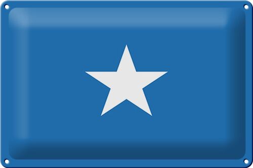 Blechschild Flagge Somalia 30x20cm Flag of Somalia