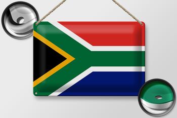 Drapeau en étain de l'afrique du sud, 30x20cm, drapeau de l'afrique du sud 2