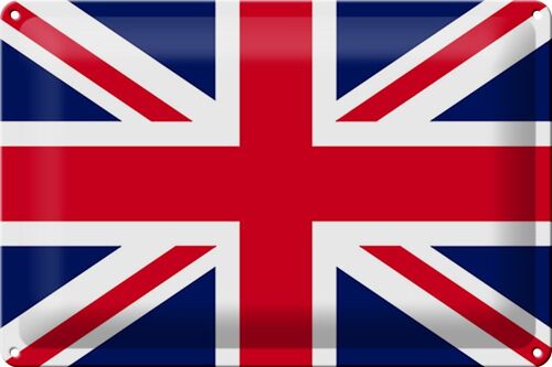 Blechschild Flagge Union Jack 30x20cm Flag United Kingdom