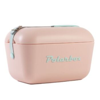 Polarbox Printemps/Été Pique-nique, Camping, BBQ Rétro Glacière 12L - Nude Pop 1